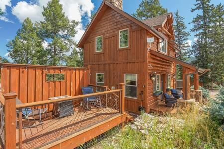 Cabin~Views~Heart Of Town~W&D~Fireplace~Kitchen Вудленд Парк Экстерьер фото